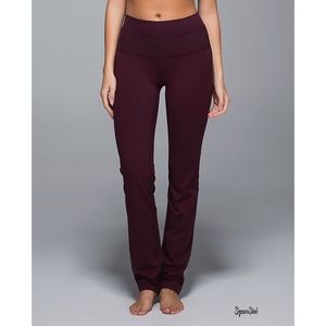 Lululemon Maroon Leggings